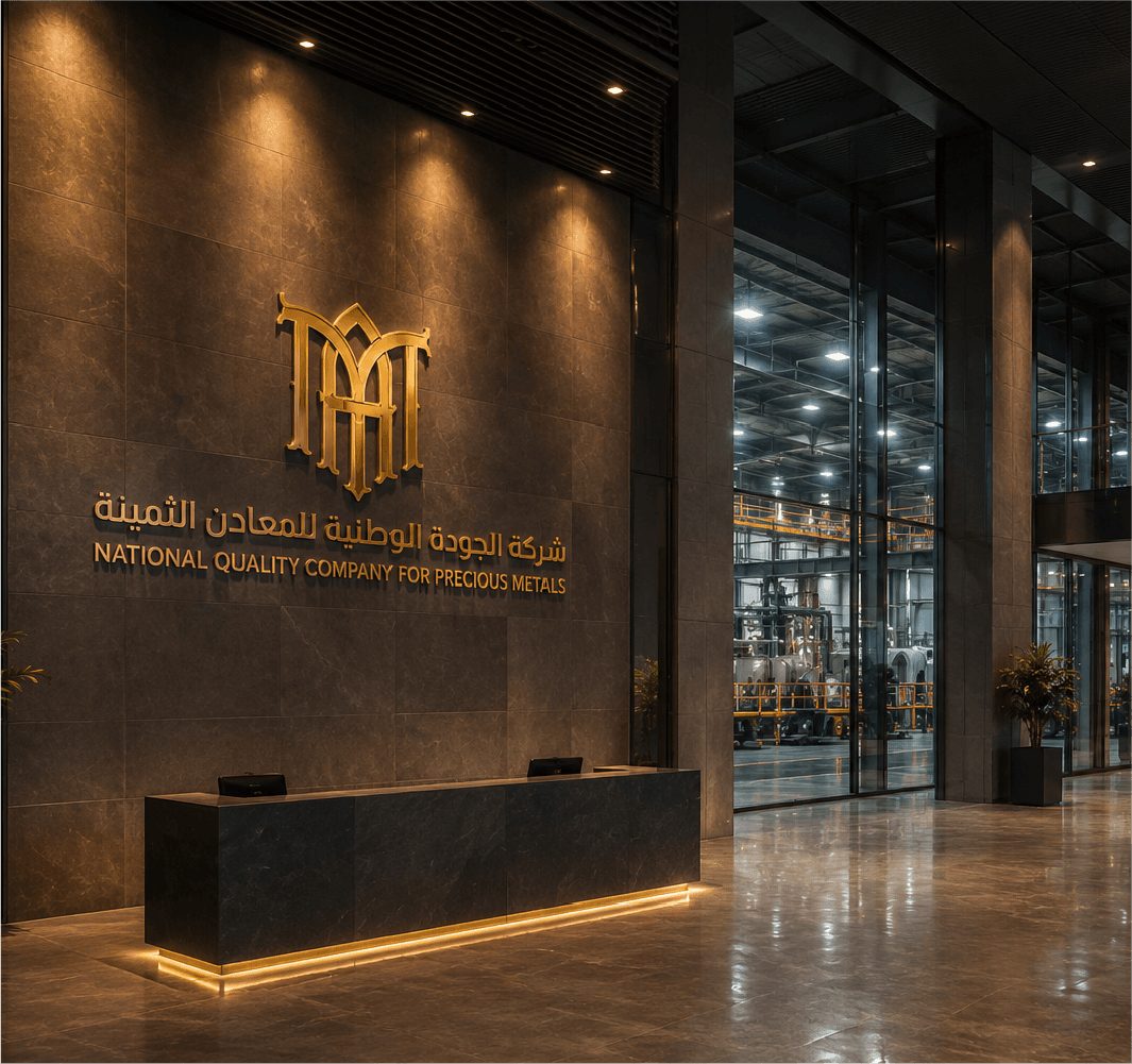 منشأة تصنيع المعادن الثمينة — شركة الجودة الوطنية