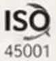 شعار شهادة ISO 45001
